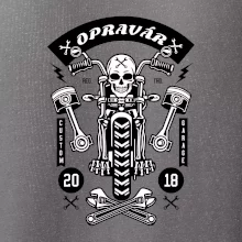 Motorkár  lebka opravár