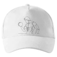 Fitness muž jedným ťahom Fitness muž jedným ťahom