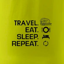 Eat sleep travel - Malý príves