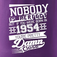 Nobody is perfect - 1954