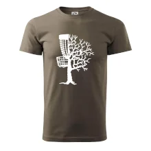 Disc golf pozor strom