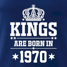 Kings are born in 1970 Kings are born in 1970