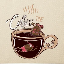 Coffee time bath (Pecka design)