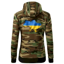 Ukrajina vlajka mapa Ukrajina vlajka mapa