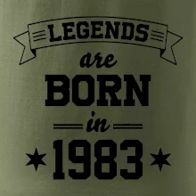 Legends are born in 1983