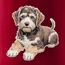 Lagotto romagnolo vyšívaný veľký