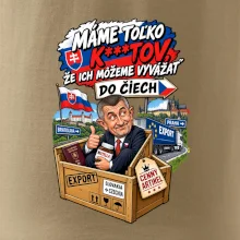Máme toľko kktov, že ich môžeme vyvážať do Čiech