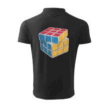 Rubikova kocka kreslená