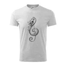 Husľový kľúč kvety Husľový kľúč kvety