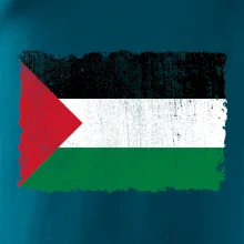 Palestína vlajka - odretá