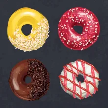 4 donuty