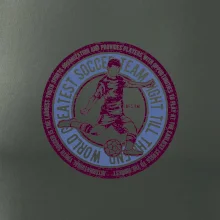 Soccer okrúhly motív