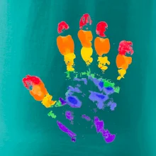 LGBT hand print