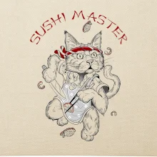 Sushi master mačka