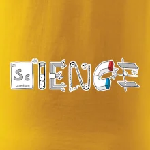 Science věda nápis