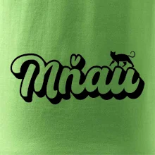 Mňau nápis