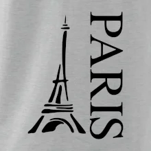 Paris nápis Eiffelovka na výšku Paris nápis Eiffelovka na výšku