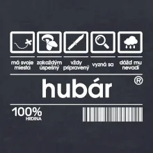 Čiarový kód - Hubár Čiarový kód - Hubár