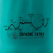 Profil kopca Západné Tatry