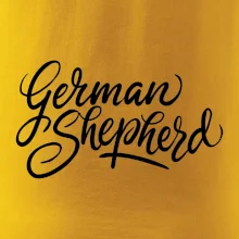 German shepherd - nápis okrasny - nápis okrasný German shepherd - nápis okrasny - nápis okrasný