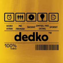 Čiarový kód - dedko