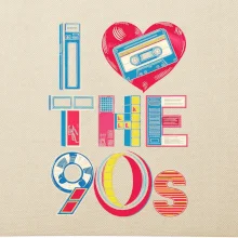 Aj love 90s - srdce a kazeta