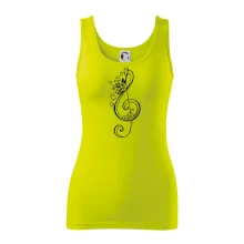 Husľový kľúč kvety Husľový kľúč kvety