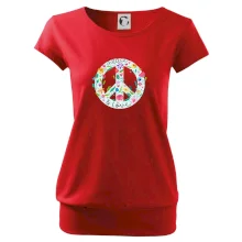 Peace and love symbol