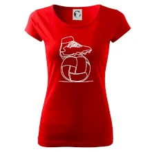 Futbalová lopta kopačka jedným ťahom