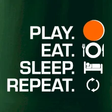Hokejbal - Play eat sleep repeat