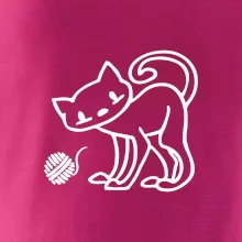 Mačka - Klbko - prsia Mačka - Klbko - prsia