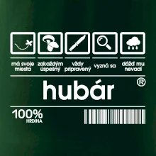 Čiarový kód - Hubár