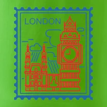 Londýn známka jednoduchá