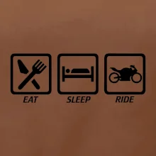 Eat sleep ride - cesta