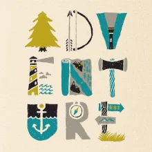 Adventure font