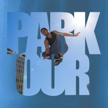 Parkour nápis nebo