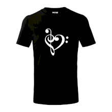 Husľový kľúč srdce Husľový kľúč srdce