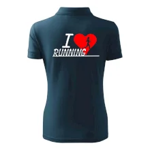 I love running dievča