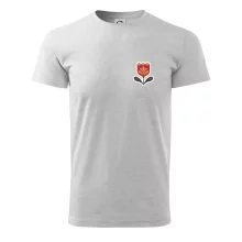 Folklór na prsníku tulipán