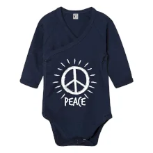 Peace symbol čiernobiely