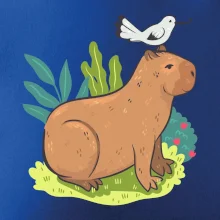 Kapybara a vtáčik Kapybara a vtáčik