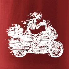 Cestovní motorka kostra