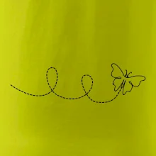 Dráha letu motýľa - slučka