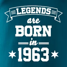 Legends are born in 1963