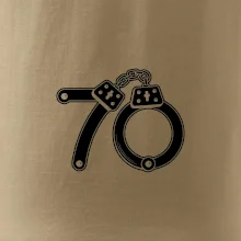 Narodeninové tričko pre policajta - putá 70