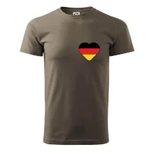 Germany love prso - Nemecká vlajka