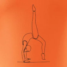 Gymnastika na rukách jedným ťahom