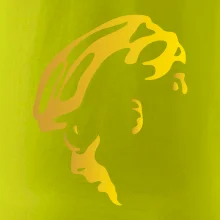 Hlava cyklista zlatá Hlava cyklista zlatá