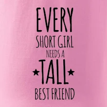 Every short girl needs a tall best friend