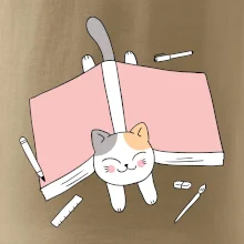 Učenie na štátnice mačka